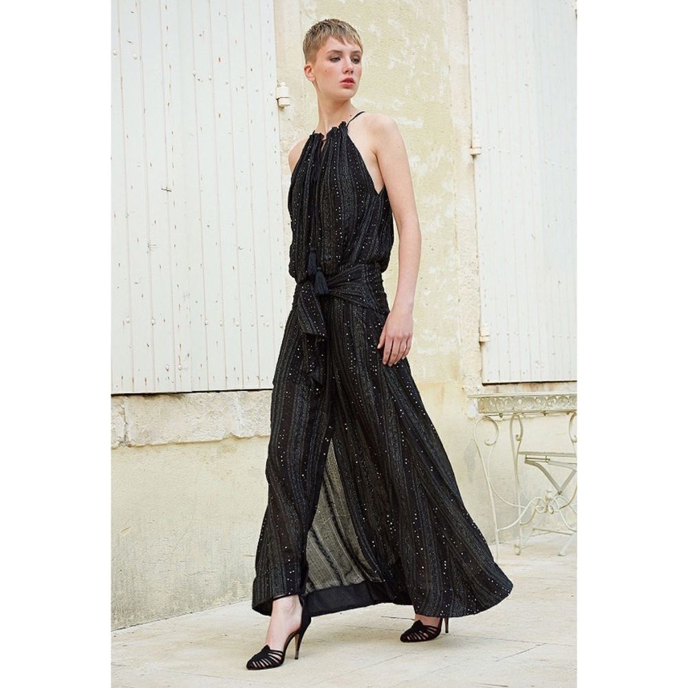 Mes Demoiselles Sultane Maxi Dress In Black 36(Us4)